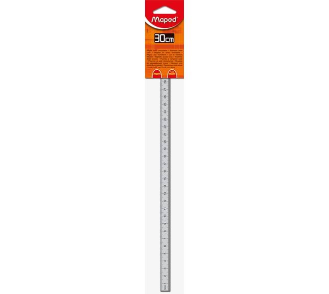 Liniaal Maped metaal 30cm