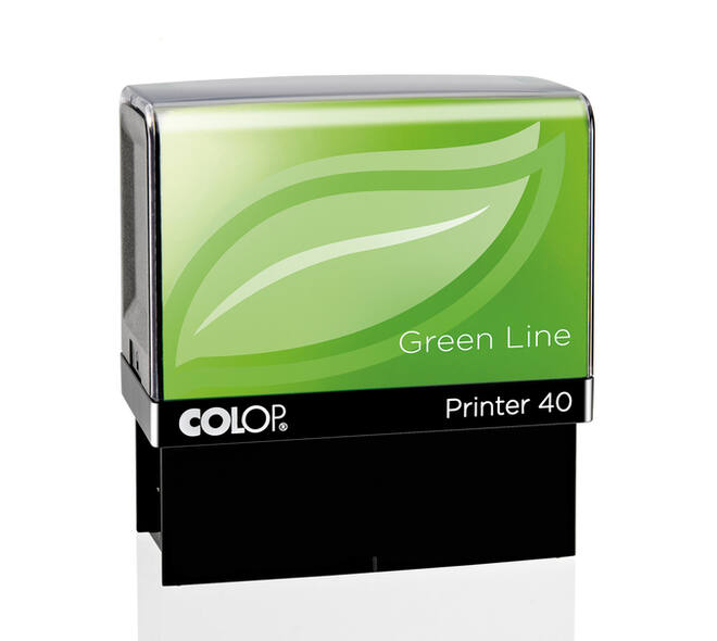 Tekststempel Colop Printer 40 Green Line personaliseerbaar
