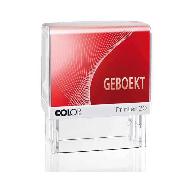 Tekststempel Colop Printer 20/L geboekt