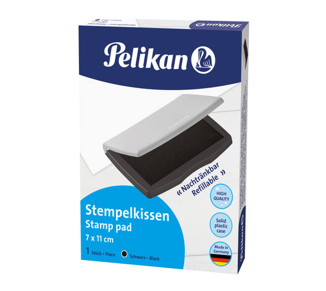 Stempelkussen Pelikan 2E 110x70mm zwart