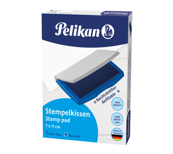 Stempelkussen Pelikan 2E 110x70mm blauw