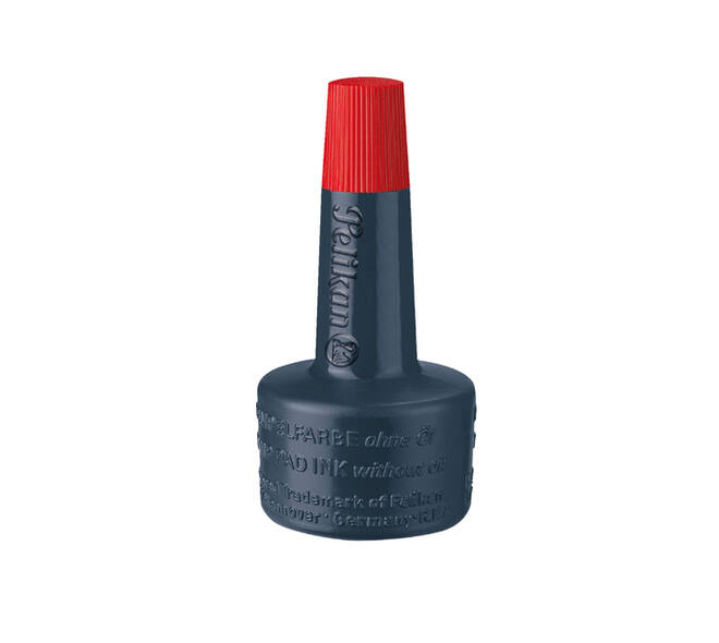 Stempelinkt Pelikan flacon 28ml rood