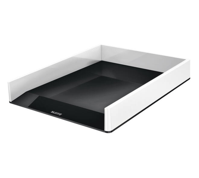 Brievenbak Leitz WOW A4 wit/zwart