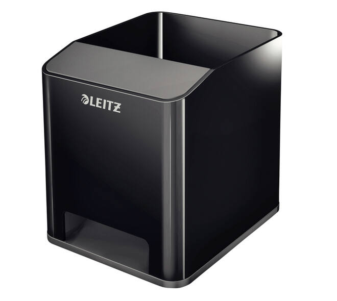 Pennenkoker Leitz Duokleur zwart/grijs