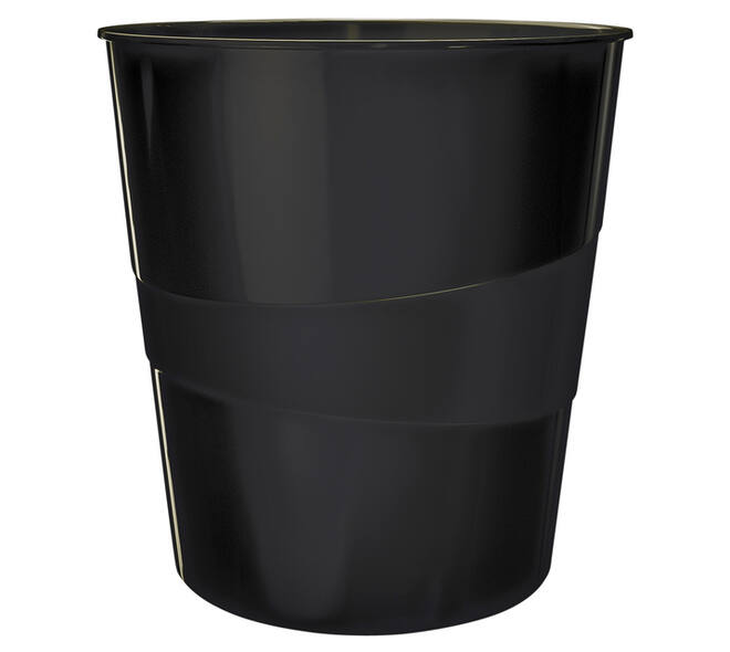 Papierbak Leitz WOW 15liter zwart
