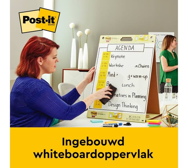 Meeting chart Post-it Super Sticky 563 50.8x58.4cm wit 20 vel