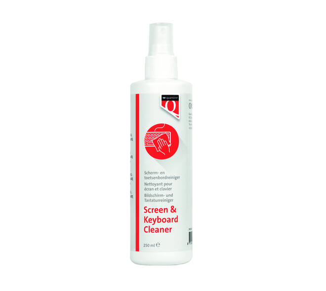 Reinigingsspray scherm/toetsenbord Quantore 250ml