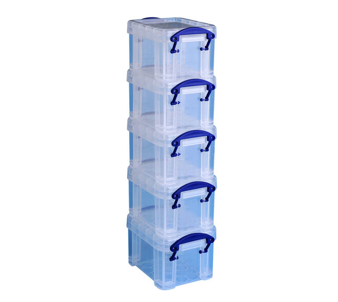 Opbergbox Really Useful 0.14 liter 90x65x55mm 5 stuks