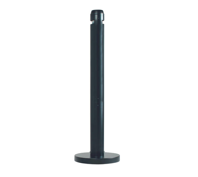 Asbak Rubbermaid Smokers' Pole vrijstaand zwart