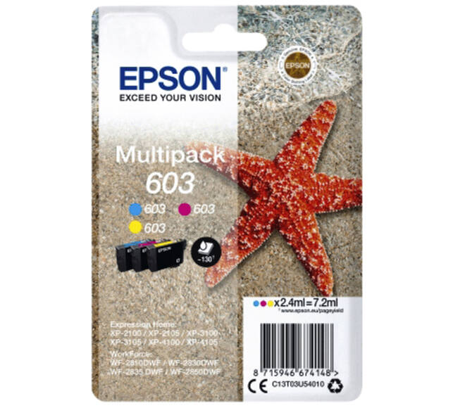 Inktcartridge Epson 603 T03U5 3 kleuren