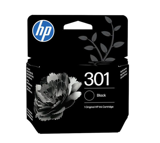 Inktcartridge HP CH561EE 301 zwart