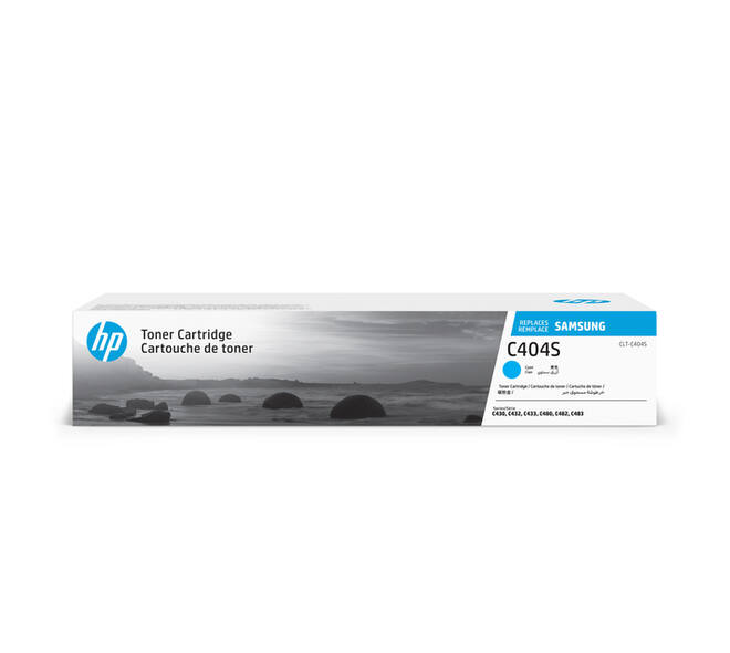 Tonercartridge Sam/hp CLT-C404S blauw
