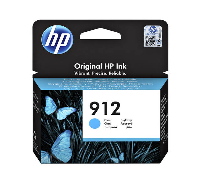 Inktcartridge HP 3YL77AE 912 blauw