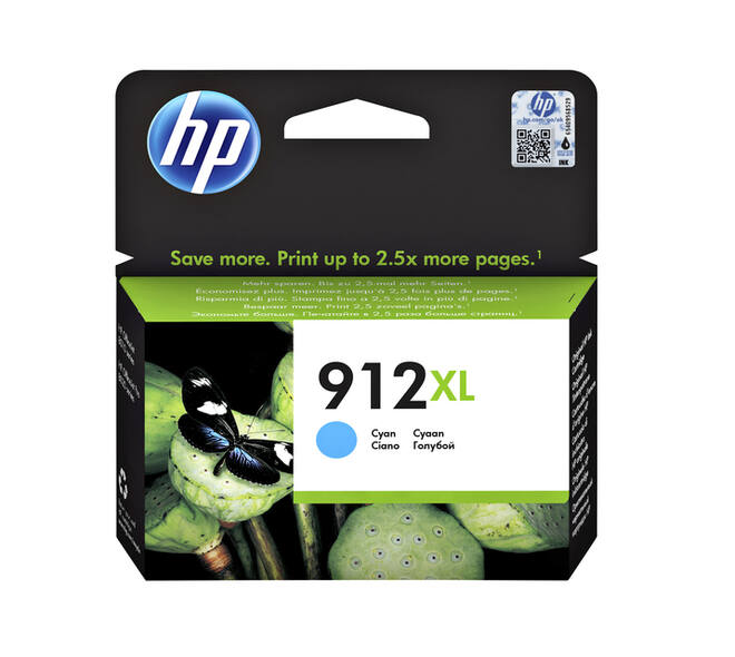 Inktcartridge HP 3YL81AE 912XL blauw