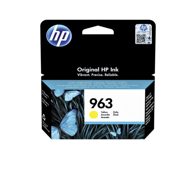 Inktcartridge HP 3JA25AE 963 geel