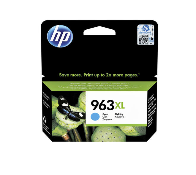 Inktcartridge HP 3JA27AE 963XL blauw