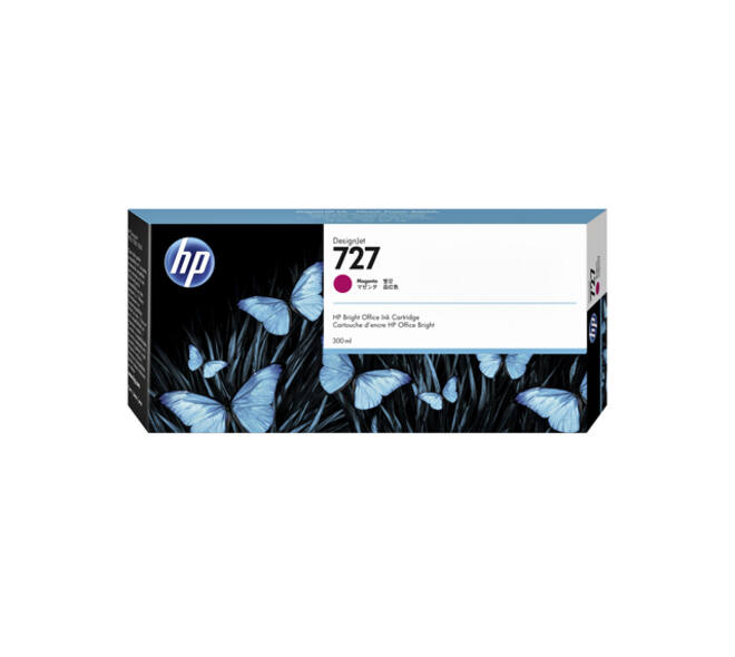 Inktcartridge HP F9J77A 727 rood