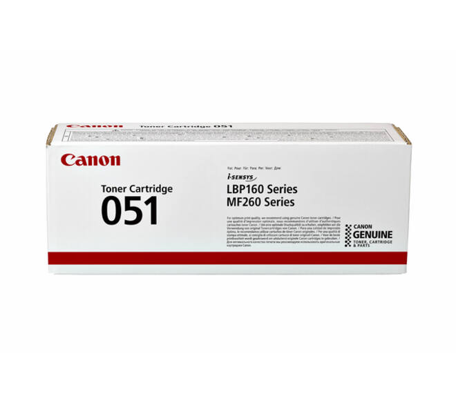 Tonercartridge Canon 051 zwart
