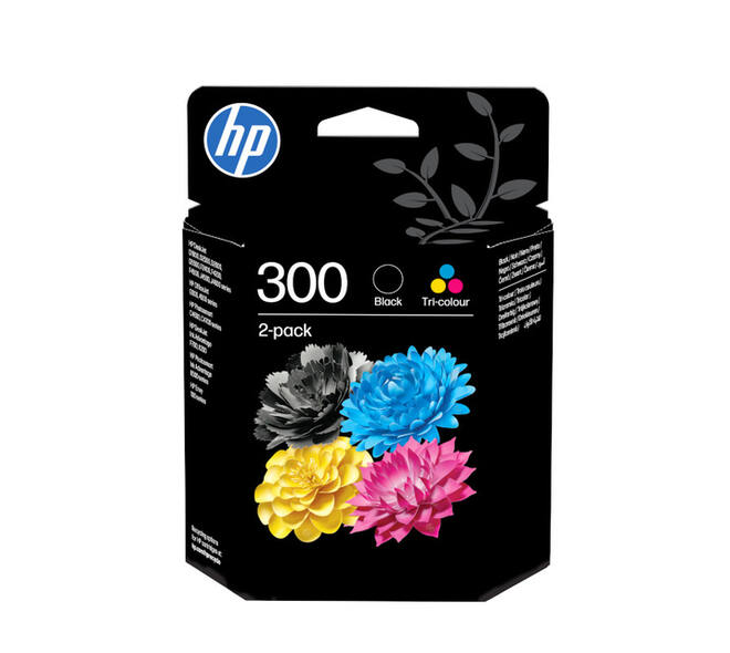 Inktcartridge HP CN637EE 300 zwart + kleur