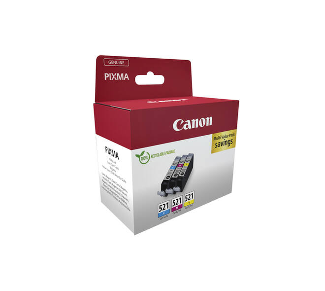 Inktcartridge Canon CLI-521 3 kleuren