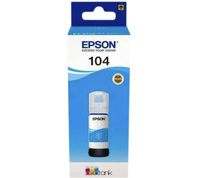 Navulinkt Epson 104 T00P240 blauw