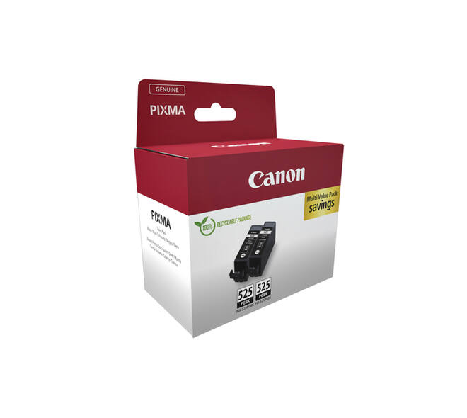 Inktcartridge Canon PGI-525 zwart 2x