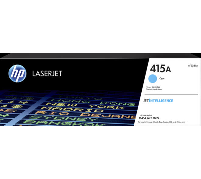 Tonercartridge HP W2031A 415A blauw