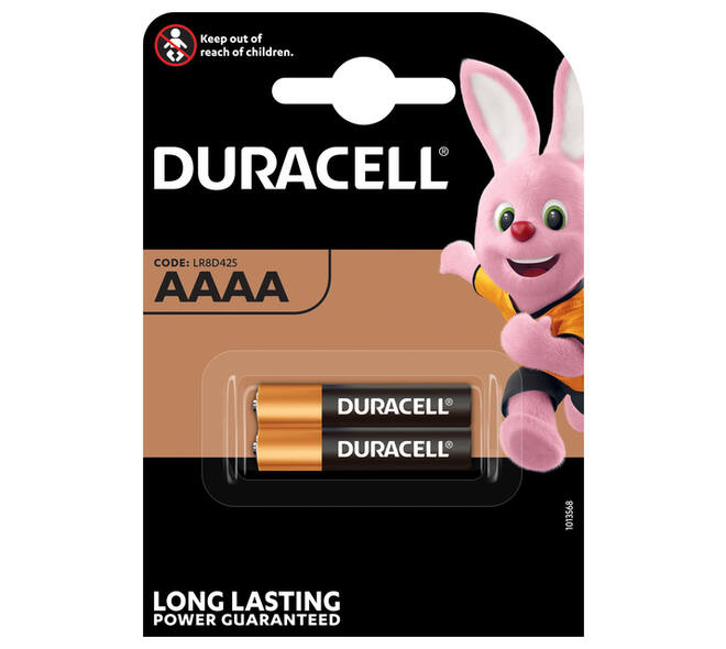 Batterij Duracell 2x AAAA Ultra alkaline