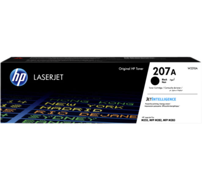 Tonercartridge HP W2210A 207A zwart