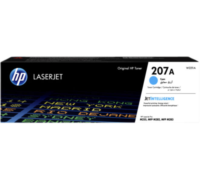 Tonercartridge HP W2211A 207A blauw