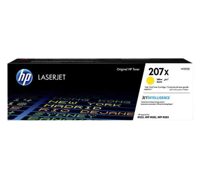 Tonercartridge HP W2212X 207X geel