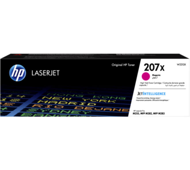 Tonercartridge HP W2213X 207X rood