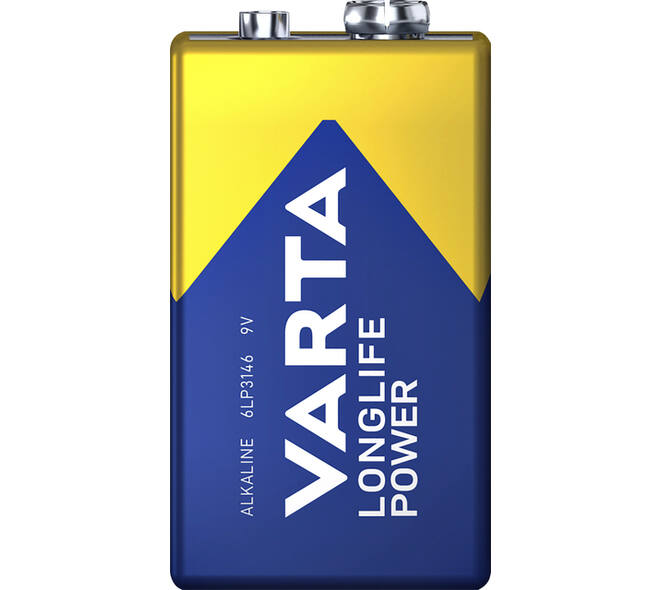 Batterij VARTA Longlife Power 9Volt
