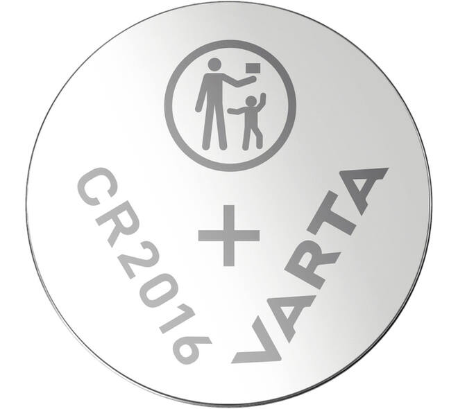 Batterij VARTA knoopcel 1x CR2016 lithium