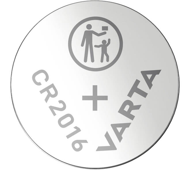 Batterij VARTA knoopcel 5x CR2016 lithium