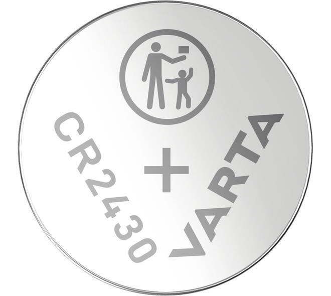 Batterij VARTA knoopcel 2x CR2430 lithium