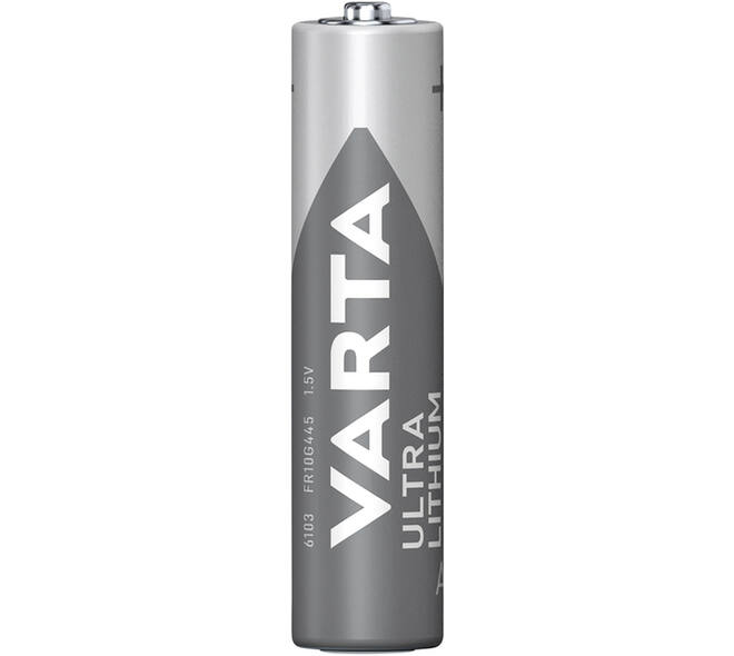 Batterij VARTA Ultra lithium 4x AAA