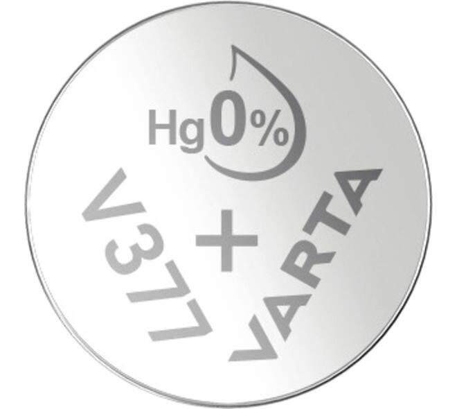 Batterij VARTA knoopcel 1x V377 horloge