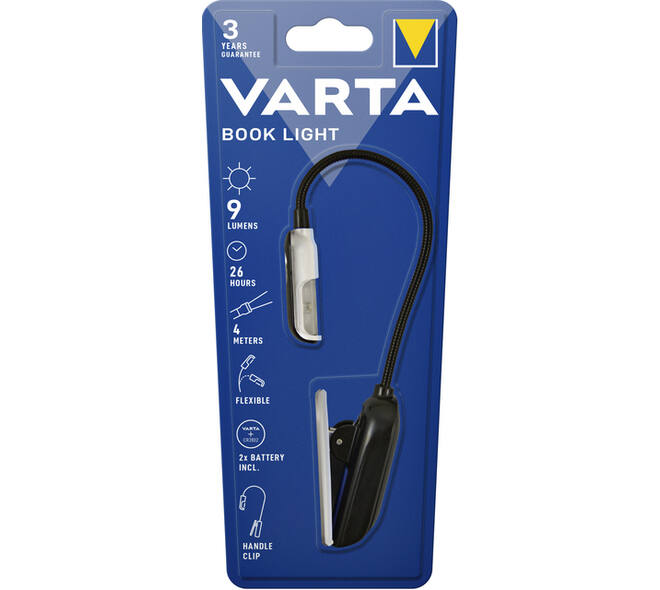 Zaklamp VARTA Led Book met 2x CR2032 batterijen