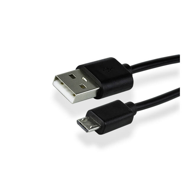 Kabel Green Mouse USB Micro-A 2.0 1 meter zwart