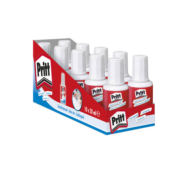 Correctievloeistof Pritt  flacon met kwast 20ml