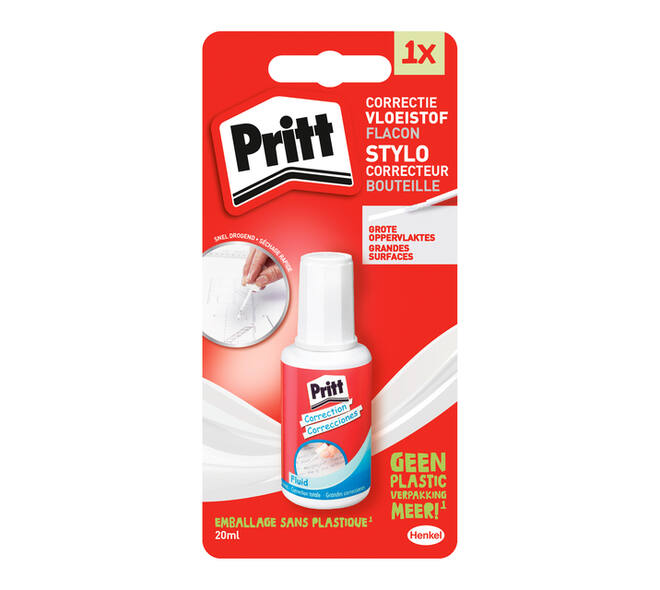 Correctievloeistof Pritt Correct-it 20ml blister