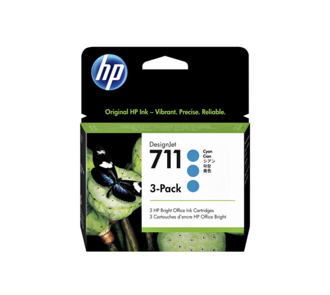 Inktcartridge HP CZ134A 711 blauw