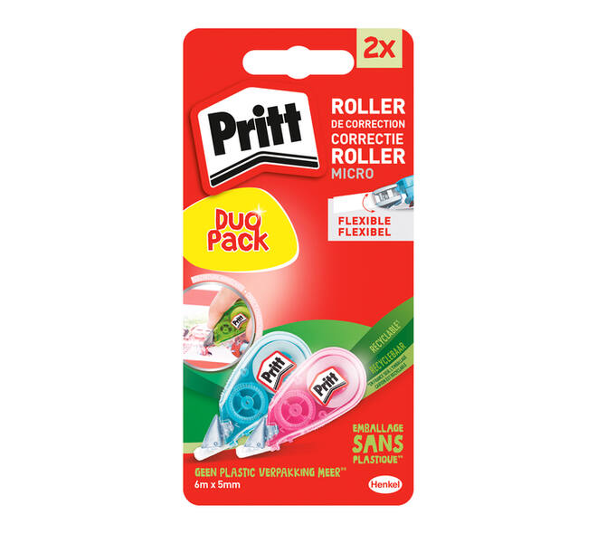 Correctietape Pritt Micro Flex 5mmx6m blister 2e halve prijs
