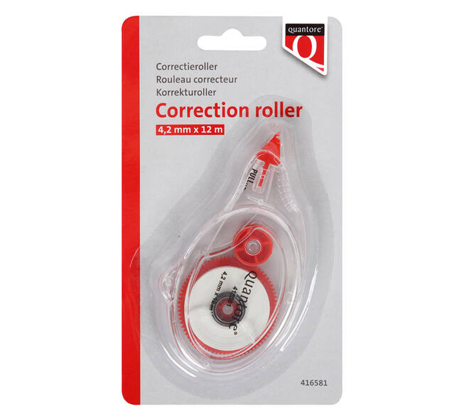 Correctieroller Quantore 4.2mmx12m op blister