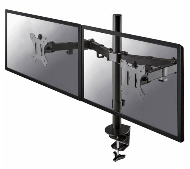 Monitorarm Neomounts D550D dual 10-32" zwart