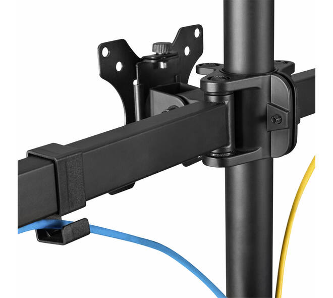 Monitorarm Neomounts  D550D3 10-27" zwart