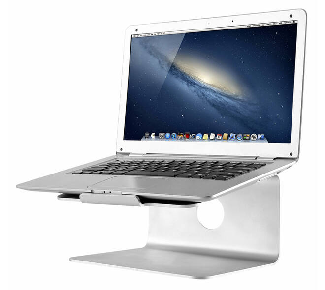 Laptopstandaard Neomounts NSLS050 zilver