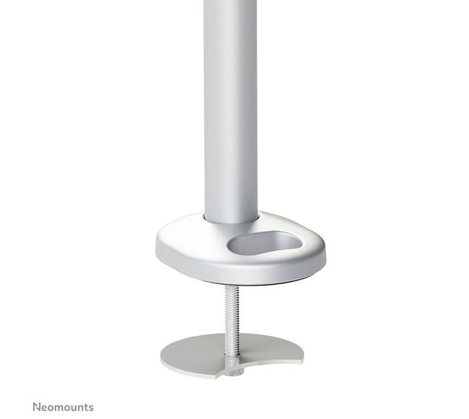 Monitorarm Neomounts D935DG 2x10-27" doorvoer zilvergrijs