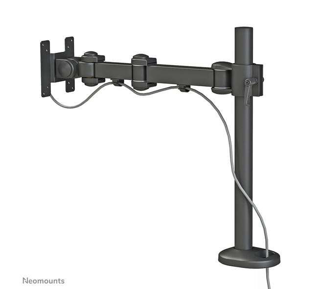 Monitorarm Neomounts D960G 10-30" doorvoer zwart